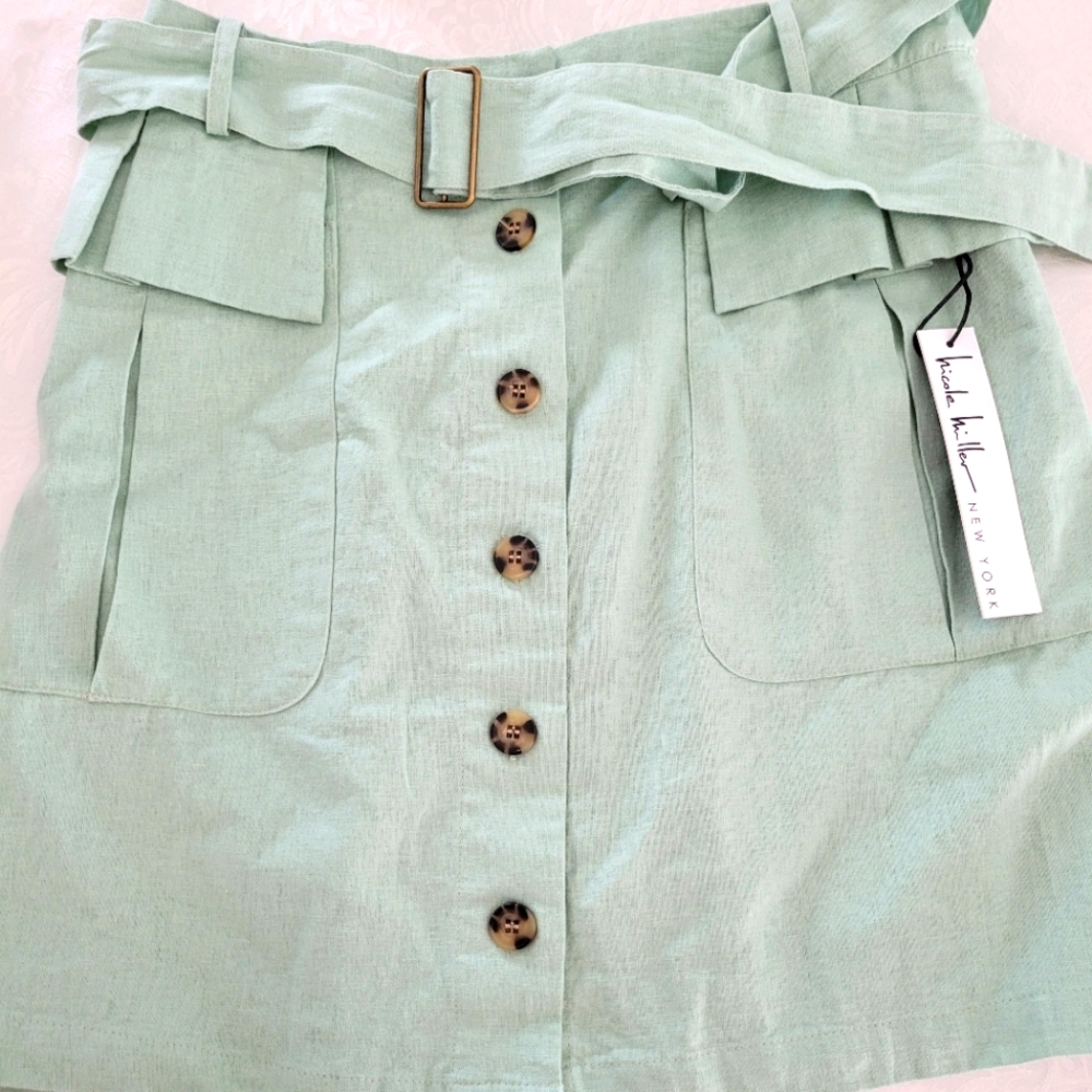 Mint Green Skirt